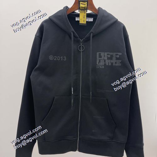 2021秋冬 Off-White オフホワイト 希少価値大！OFF-WHITE オフホワイトコピーブランド フード付きコート風合いの出る