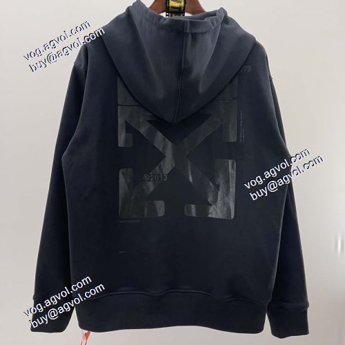 2021秋冬 Off-White オフホワイト 希少価値大！OFF-WHITE オフホワイトコピーブランド フード付きコート風合いの出る
