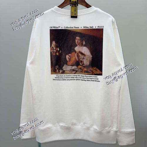プルオーバーパーカー 派手 高品質 人気 OFF-WHITE オフホワイト偽物ブランド 2021秋冬 Off-White オフホワイト