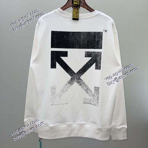 2021秋冬 Off-White オフホワイト プルオーバーパーカー スタイリッシュ 綺麗に決まるフォルム！OFF-WHITE オフホワイトブランドスーパーコピー