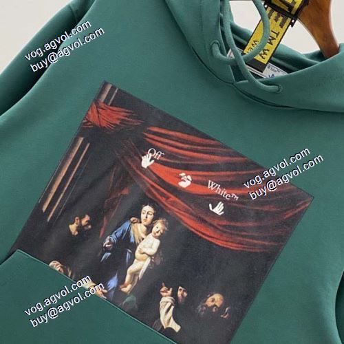 OFF-WHITE オフホワイトブランド 偽物 通販 上品上質 パーカー 存在感のある 2021秋冬 Off-White オフホワイト