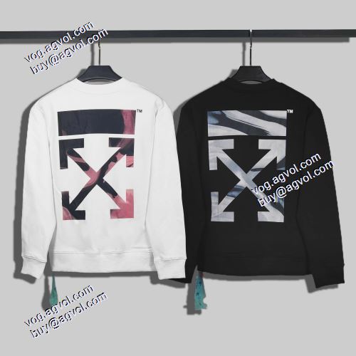 2色可選 2021秋冬 Off-White オフホワイト 大絶賛の履き心地! OFF-WHITE オフホワイトスーパーコピー 激安 プルオーバーパーカー 秋の定番