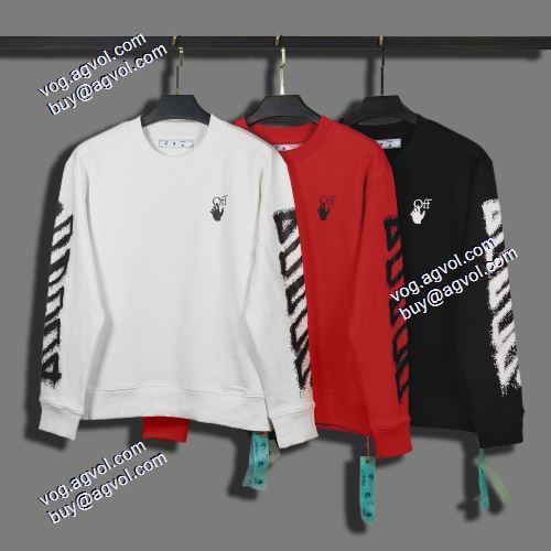2021秋冬 Off-White オフホワイト 3色可選 プルオーバーパーカー 大好評 人気ブランド OFF-WHITE オフホワイト偽物ブランド