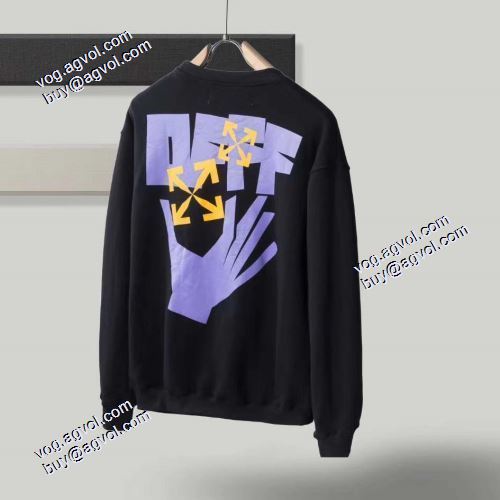 2021秋冬 Off-White オフホワイト プルオーバーパーカー 派手 今買い◎得 OFF-WHITE オフホワイトブランドスーパーコピー