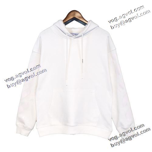 シンプルなデザイン コスパ最高のプライス 2022早春 Off-White オフホワイト パーカー オフホワイトブランドコピー プリント柄 2色可選