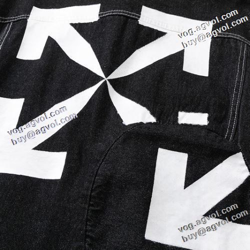 高級感漂わせる オフホワイトスーパーコピー 激安 おしゃれな装い 2022新作 Off-White オフホワイト デニムジャケット 洗練を十分に演出する