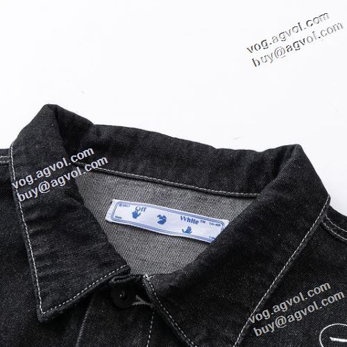 高級感漂わせる オフホワイトスーパーコピー 激安 おしゃれな装い 2022新作 Off-White オフホワイト デニムジャケット 洗練を十分に演出する