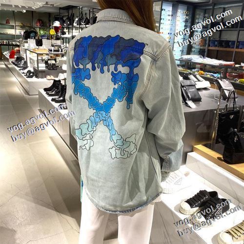 オフホワイトスーパーコピー 激安 上品上質 おしゃれな装い 2022新作 Off-White オフホワイト 高級感漂わせる デニムジャケット