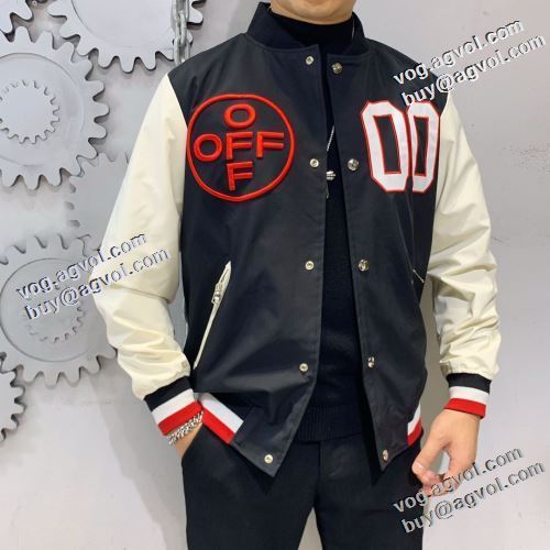 風合いの出る 上品に着こなせ 2022新作 Off-White オフホワイト ジャケット オフホワイトブランド コピー おしゃれな装い