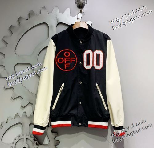 風合いの出る 上品に着こなせ 2022新作 Off-White オフホワイト ジャケット オフホワイトブランド コピー おしゃれな装い