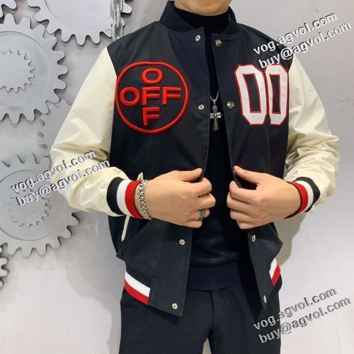 風合いの出る 上品に着こなせ 2022新作 Off-White オフホワイト ジャケット オフホワイトブランド コピー おしゃれな装い