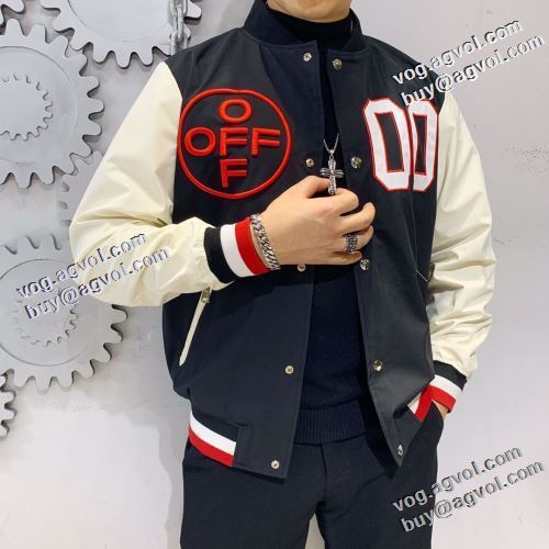 風合いの出る 上品に着こなせ 2022新作 Off-White オフホワイト ジャケット オフホワイトブランド コピー おしゃれな装い