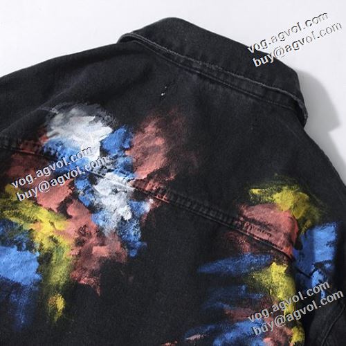 こだわりのコート ちょうどいい丈感 2022新作 Off-White オフホワイト デニムジャケット オフホワイトスーパーコピー 激安 おしゃれに絶大な人気の