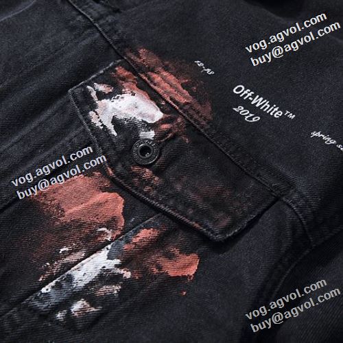 こだわりのコート ちょうどいい丈感 2022新作 Off-White オフホワイト デニムジャケット オフホワイトスーパーコピー 激安 おしゃれに絶大な人気の