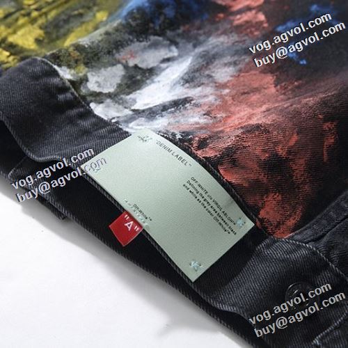 こだわりのコート ちょうどいい丈感 2022新作 Off-White オフホワイト デニムジャケット オフホワイトスーパーコピー 激安 おしゃれに絶大な人気の