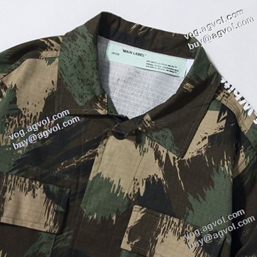 シックスタイルに活躍 オフホワイトコピーブランド 高級感漂わせる 2022新作 Off-White オフホワイト ジャケット 洗練コート