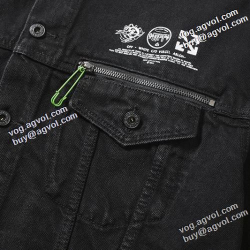 海外限定ライン 2022新作 Off-White オフホワイト デニムジャケット オフホワイトブランド コピー 上質 飽きのこないデザイン