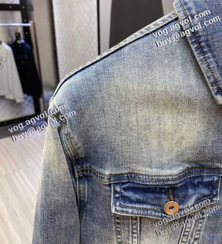 争奪戦必至 2022新作 Off-White オフホワイト 花プリントデザインジャケット デニムジャケット オフホワイトコピー ブランド 楽に着用出来る