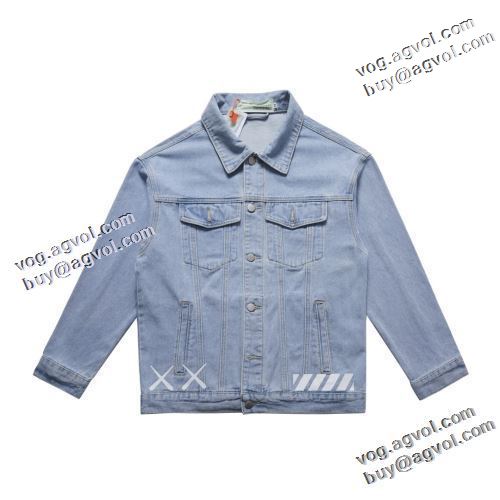 堪能できるコート オフホワイトブランド 偽物 通販 2022新作 Off-White オフホワイト デニムジャケット 今一番HOTな新品 大花プリント 2色可選