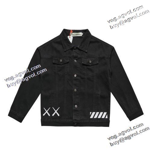 堪能できるコート オフホワイトブランド 偽物 通販 2022新作 Off-White オフホワイト デニムジャケット 今一番HOTな新品 大花プリント 2色可選