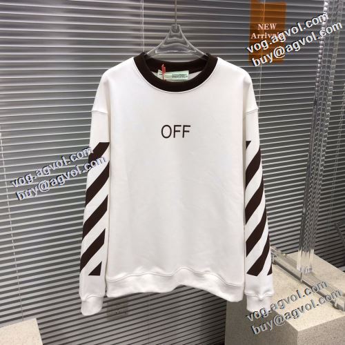 2022新作 Off-White オフホワイト プルオーバーパーカー ジップパーカー オフホワイトスーパーコピー シックスタイルに活躍 おしゃれさ抜群パーカ