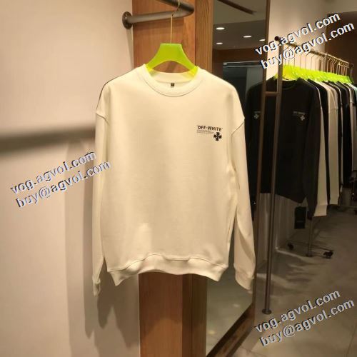 3色可選 オフホワイトブランドスーパーコピー 芸能人に愛用者続出 2022新作 Off-White オフホワイト プルオーバーパーカー 存在感のある おしゃれな装い