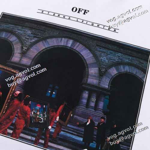 プリントパーカ 定番のアイテム 2022新作 Off-White パーカー オフホワイト オフホワイトスーパーコピー 存在感のある 2色可選