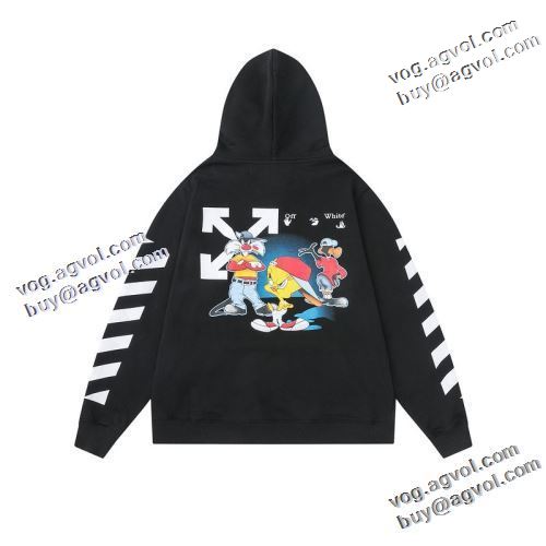 オフホワイトブランド コピー オリジナルプリント 2色可選 2022新作 Off-White オフホワイト パーカー おしゃれさ抜群パーカ
