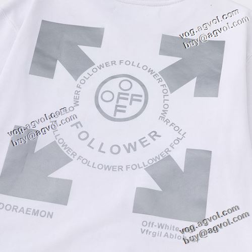 ジップパーカー 優しい色合い 2022新作 オフホワイトコピーブランド Off-White オフホワイト プルオーバーパーカー 幅広いジャンル 2色可選