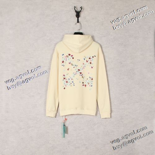 実用性に溢れるアイテム オリジナルプリント 2022新作 Off-White オフホワイト パーカー オフホワイトブランド コピー おしゃれさ抜群パーカ 2色可選