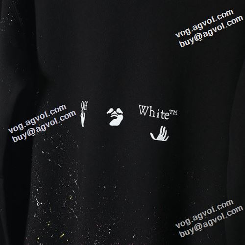 2022新作 風合いの出る オフホワイトスーパーコピー おしゃれに絶大な人気の 存在感のある Off-White オフホワイト プルオーバーパーカー 大好評