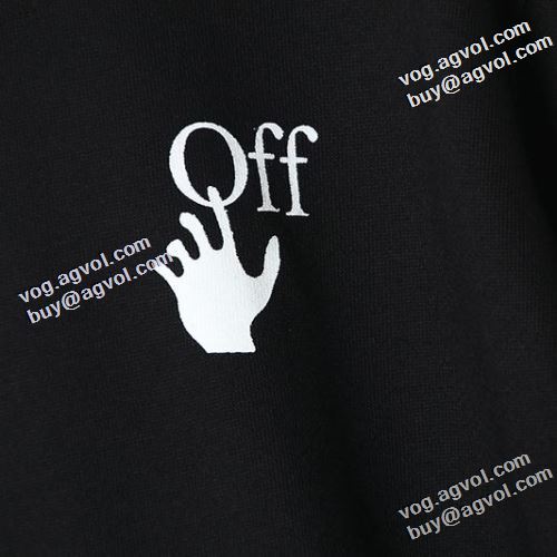 おしゃれさ抜群パーカ 2022新作 オフホワイトコピー ブランド 芸能人に愛用者続出 Off-White オフホワイト プルオーバーパーカー 楽に着用出来る