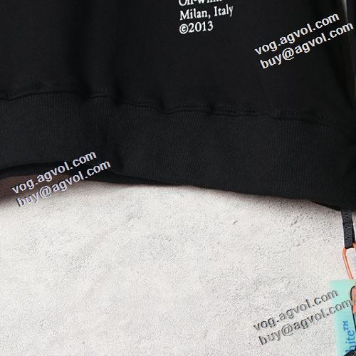 おしゃれさ抜群パーカ 2022新作 オフホワイトコピー ブランド 芸能人に愛用者続出 Off-White オフホワイト プルオーバーパーカー 楽に着用出来る