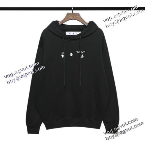 オフホワイトスーパーコピー 豊富なサイズ プリントパーカ 2022新作 Off-White オフホワイト パーカー プリントパーカ 2色可選