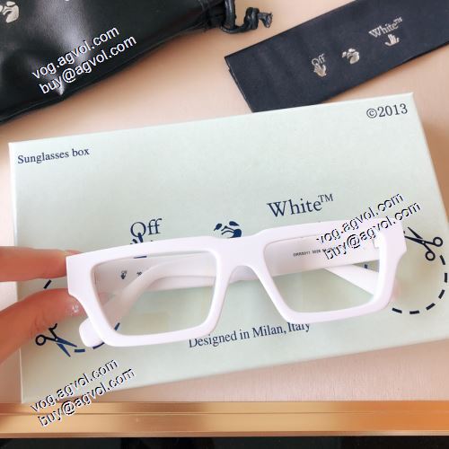 数に限りがある 2021 Off-Whiteコピー ブランド オフホワイト 眼鏡/メガネロゴプレス サングラス