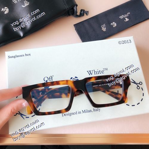 数に限りがある 2021 Off-Whiteコピー ブランド オフホワイト 眼鏡/メガネロゴプレス サングラス