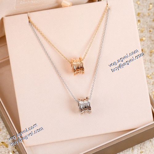 ブルガリ BVLGARI 2021春夏 可愛く上品な雰囲気 ネックレス 2色可選 BVLGARIコピーブランド B.zero 1