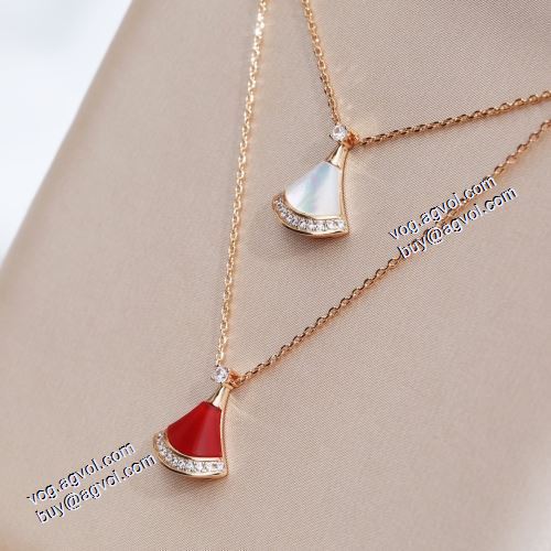 DIVAS&rsquo;DREAM ネックレス 著名人の着用 ブルガリ BVLGARI 2021春夏 2色可選 BVLGARIブランドコピー DIVBS&rsquo;DREAMネックレス