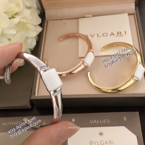 ブルガリ BVLGARI シックスタイルに活躍 バングル 2021春夏 3色可選 ブルガリブランドスーパーコピー