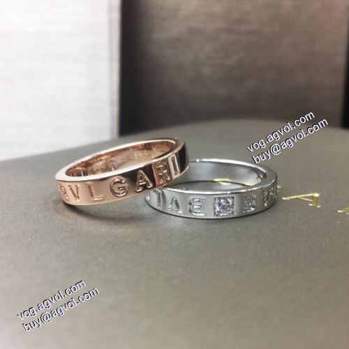 2色可選 ブルガリブランドコピー 芸能人に愛用者続出 ブルガリ BVLGARI 2021春夏 リング/指輪