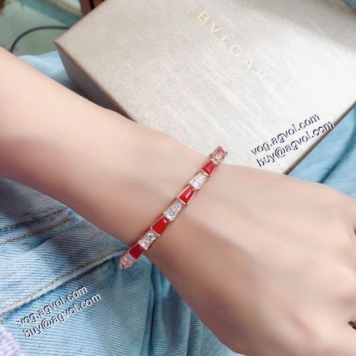 2021春夏 ブルガリ BVLGARI 抜群な楽チン感ある大定番 ブレスレット  BVLGARIコピー ブランド