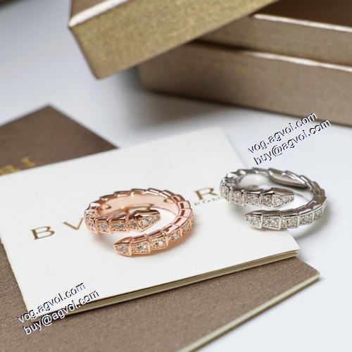 2021春夏 リング/指輪 セレブ愛用の超人気商品 ブルガリ BVLGARI 2色可選 BVLGARIスーパーコピー 激安