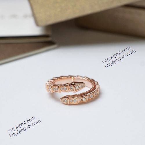 2021春夏 リング/指輪 セレブ愛用の超人気商品 ブルガリ BVLGARI 2色可選 BVLGARIスーパーコピー 激安
