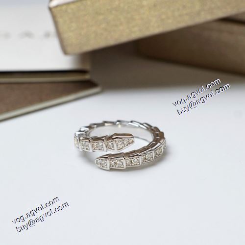 2021春夏 リング/指輪 セレブ愛用の超人気商品 ブルガリ BVLGARI 2色可選 BVLGARIスーパーコピー 激安