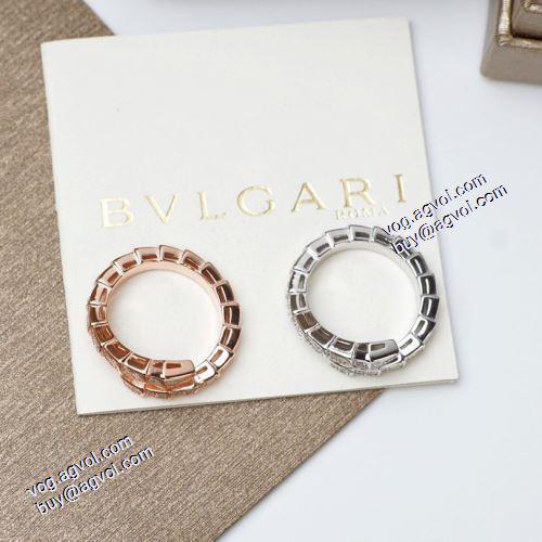 2021春夏 リング/指輪 セレブ愛用の超人気商品 ブルガリ BVLGARI 2色可選 BVLGARIスーパーコピー 激安