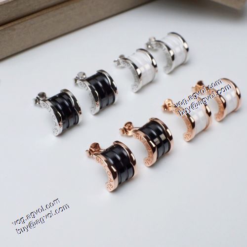 ブルガリ BVLGARI ピアス 4色可選  2021春夏 BVLGARI偽物ブランド チノパン 狙える優秀アイテム