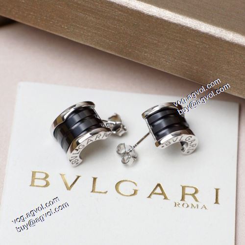 ブルガリ BVLGARI ピアス 4色可選  2021春夏 BVLGARI偽物ブランド チノパン 狙える優秀アイテム
