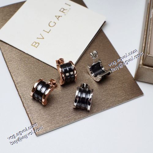 ブルガリ BVLGARI ピアス 4色可選  2021春夏 BVLGARI偽物ブランド チノパン 狙える優秀アイテム