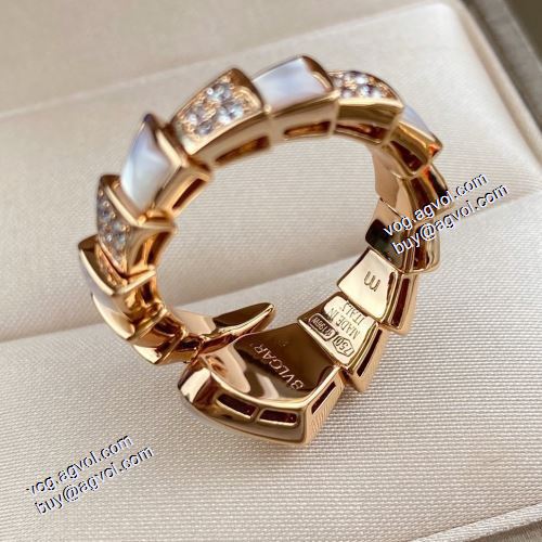 洗練を十分に演出する ブルガリ BVLGARI 2021春夏 リング/指輪 ブルガリブランド コピー