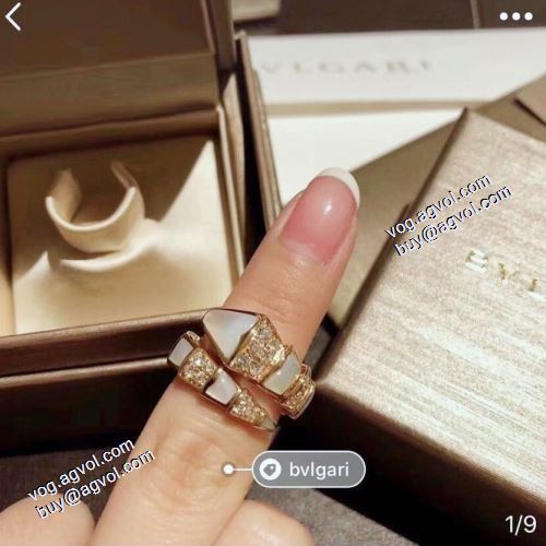 洗練を十分に演出する ブルガリ BVLGARI 2021春夏 リング/指輪 ブルガリブランド コピー